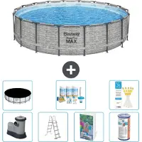 Bestway Steel Pro MAX Rund - 549x122 cm - 6-teilig S556