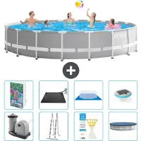 Intex Prism Frame Pool Rund - 610x132 cm - 7-teilig S598