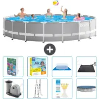 Intex Prism Frame Pool Rund - 610x132 cm - 7-teilig S582