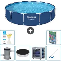 Bestway Steel Pro Rund - 396x84 cm - 5-teilig S199