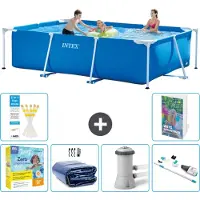 Intex Rechteckiger Frame Pool - 300x200x75 cm - 5-teilig S39