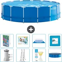 Intex Frame Pool Rund - 457x122 cm - 7-teilig S651