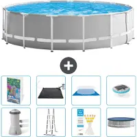 Intex Prism Frame Pool Rund - 457x122 cm - 7-teilig S598