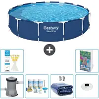 Bestway Steel Pro Rund - 396x84 cm - 5-teilig S228