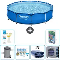 Bestway Steel Pro Rund - 366x76 cm - 5-teilig S302
