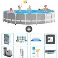 Intex Prism Frame Pool Rund - 549x122 cm - 7-teilig S581