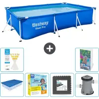 Bestway Steel Pro Rechteckig - 300x201x66 cm - 5-teilig S85