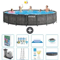 Intex Prism Frame Pool Rund - 549x122 cm - 7-teilig S576