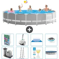 Intex Prism Frame Pool Rund - 549x122 cm - 7-teilig S552