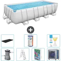 Bestway Power Steel Rechteckig - 488x244x122 cm - 6-teilig S551