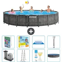 Intex Prism Frame Pool Rund - 549x122 cm - 7-teilig S532