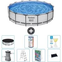 Bestway Steel Pro MAX Rund - 457x122 cm - 6-teilig S619