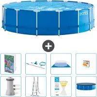 Intex Frame Pool Rund - 457x122 cm - 7-teilig S647