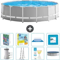 Intex Prism Frame Pool Rund - 457x122 cm - 7-teilig S566