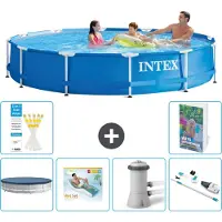 Intex Frame Pool Rund - 366x76 cm - 5-teilig S62
