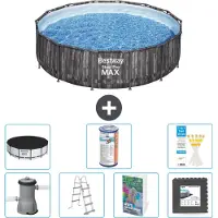 Bestway Steel Pro MAX Rund - 427x107 cm - 6-teilig S563
