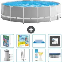 Intex Prism Frame Pool Rund - 457x122 cm - 7-teilig S607