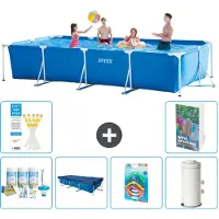 Intex Rechteckiger Frame Pool - 450x220x84 cm - 5-teilig S26