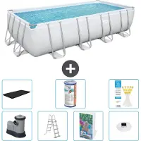 Bestway Power Steel Rechteckig - 549x274x122 cm - 6-teilig S622