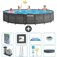 Intex Prism Frame Pool Rund - 549x122 cm - 7-teilig S608
