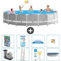 Intex Prism Frame Pool Rund - 549x122 cm - 7-teilig S541
