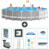 Intex Prism Frame Pool Rund - 610x132 cm - 7-teilig S608
