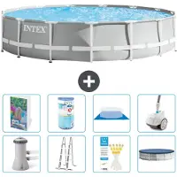 Intex Prism Frame Pool Rund - 457x107 cm - 7-teilig S549