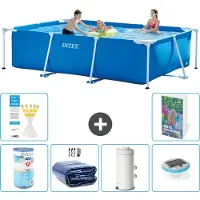 Intex Rechteckiger Frame Pool - 300x200x75 cm - 5-teilig S101
