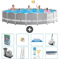 Intex Prism Frame Pool Rund - 610x132 cm - 7-teilig S590