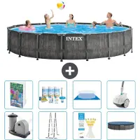 Intex Prism Frame Pool Rund - 549x122 cm - 7-teilig S658