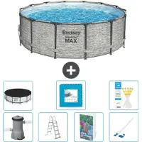 Bestway Steel Pro MAX Rund - 427x122 cm - 6-teilig S531