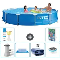 Intex Frame Pool Rund - 366x76 cm - 5-teilig S272
