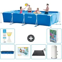 Intex Rechteckiger Frame Pool - 450x220x84 cm - 5-teilig S70