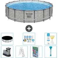 Bestway Steel Pro MAX Rund - 549x122 cm - 6-teilig S574