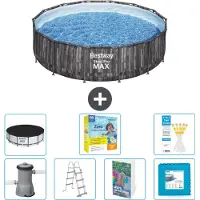 Bestway Steel Pro MAX Rund - 427x107 cm - 6-teilig S566