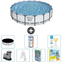 Bestway Steel Pro MAX Rund - 549x122 cm - 6-teilig S572