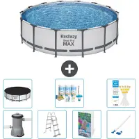 Bestway Steel Pro MAX Rund - 427x122 cm - 6-teilig S658