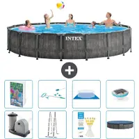 Intex Prism Frame Pool Rund - 549x122 cm - 7-teilig S595