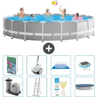 Intex Prism Frame Pool Rund - 610x132 cm - 7-teilig S552