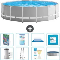 Intex Prism Frame Pool Rund - 457x122 cm - 7-teilig S602