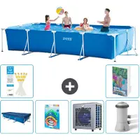 Intex Rechteckiger Frame Pool - 450x220x84 cm - 5-teilig S13