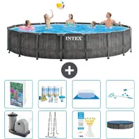 Intex Prism Frame Pool Rund - 549x122 cm - 7-teilig S615