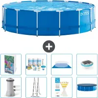 Intex Frame Pool Rund - 457x122 cm - 7-teilig S576