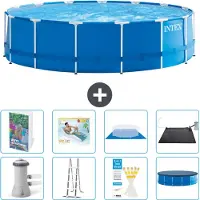 Intex Frame Pool Rund - 457x122 cm - 7-teilig S567