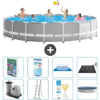 Intex Prism Frame Pool Rund - 610x132 cm - 7-teilig S619