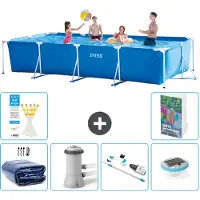 Intex Rechteckiger Frame Pool - 450x220x84 cm - 5-teilig S81