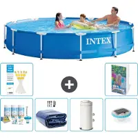 Intex Frame Pool Rund - 366x76 cm - 5-teilig S54