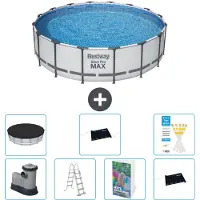 Bestway Steel Pro MAX Rund - 488x122 cm - 6-teilig S562