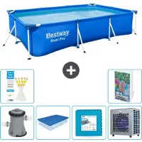 Bestway Steel Pro Rechteckig - 300x201x66 cm - 5-teilig S290