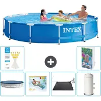 Intex Frame Pool Rund - 366x76 cm - 5-teilig S70